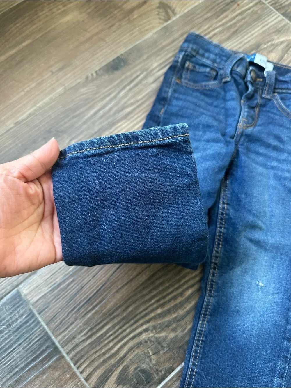 Kids Denim Cargo Joggers & Straight leg Jeans old navy/ Cat & Jacki Bundle Size